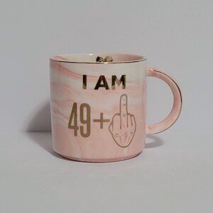 50th Birthday Gifts for Women - Funny Turning 50 Years Old - Ceramic Mug - EUC!